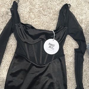 NEW WITH TAGS princess polly andrea mini dress 🖤